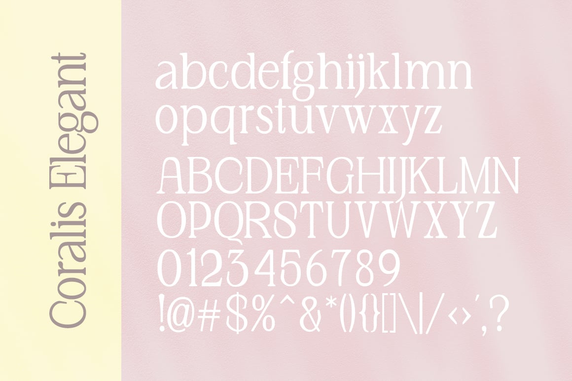 Coralis Elegant Font