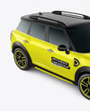 Hatchback Mockup - Half Side View