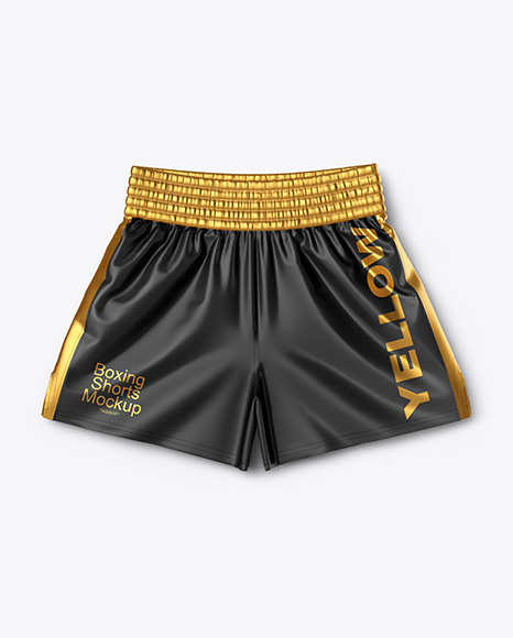 Boxing Shorts Mockup