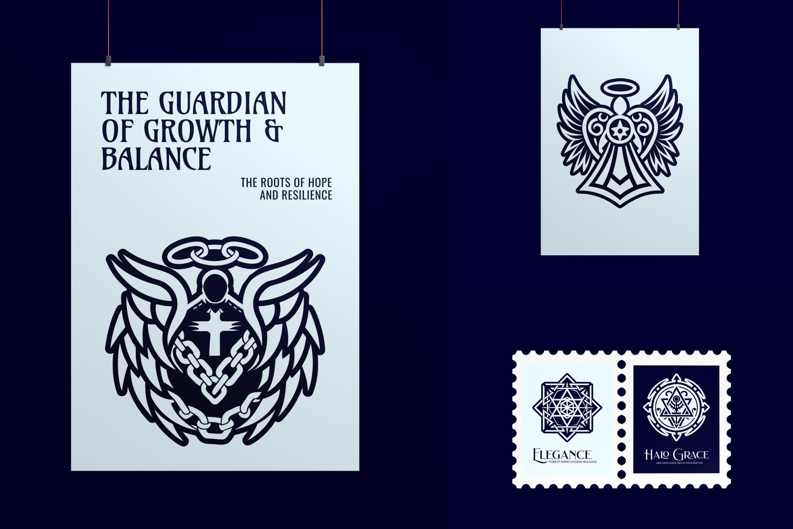 Angel Symbol and Sigils Set