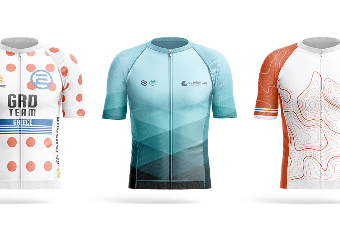 Cycling Jersey Mockups Set