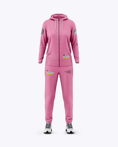 Women's Sport Suit Mockup