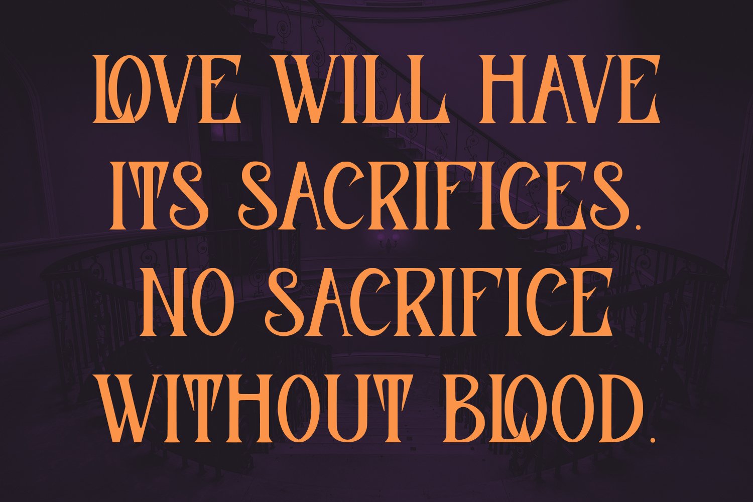 Ochlaz Mystical Serif Display Typeface