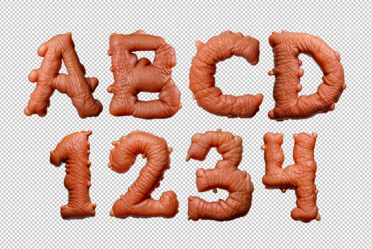 Ugly Skin Font