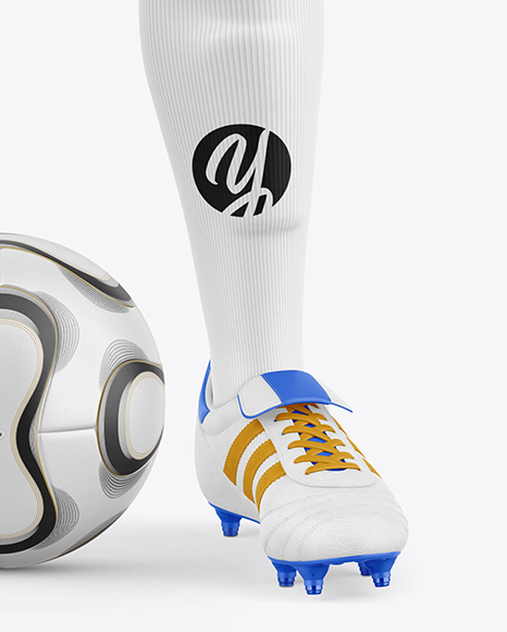 Full Soccer Kit w/ Mannequin Mockup – Front View