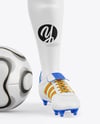 Full Soccer Kit w/ Mannequin Mockup – Front View