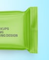 Matte Snack Package Mockup