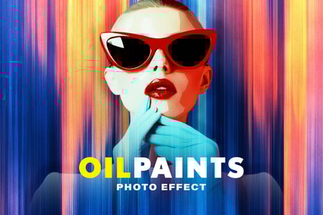 Color Oil Paints Photo Effect - Add-Ons