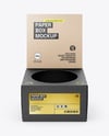 Kraft Paper Box Mockup