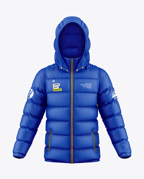 Down Jacket Mockup