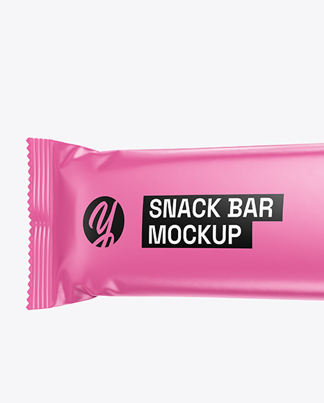 Matte Snack Bar Mockup