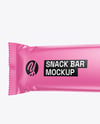 Matte Snack Bar Mockup