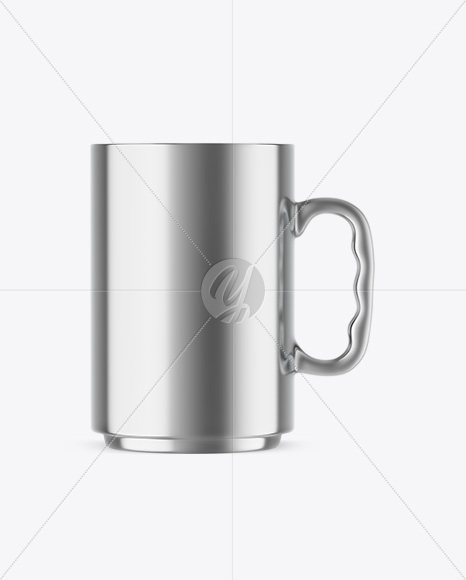 Metallic Mug Mockup