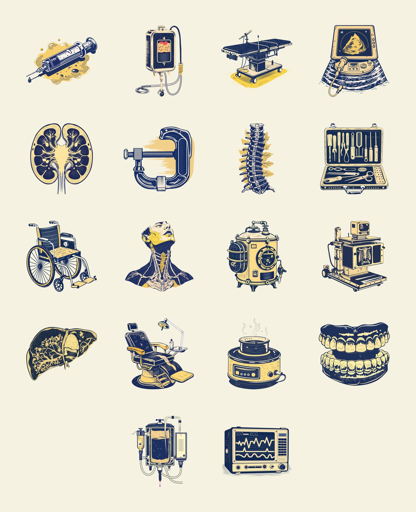 Vintage Medical illustrations