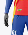 Soccer Kit w/ Mannequin Mockup - Front View