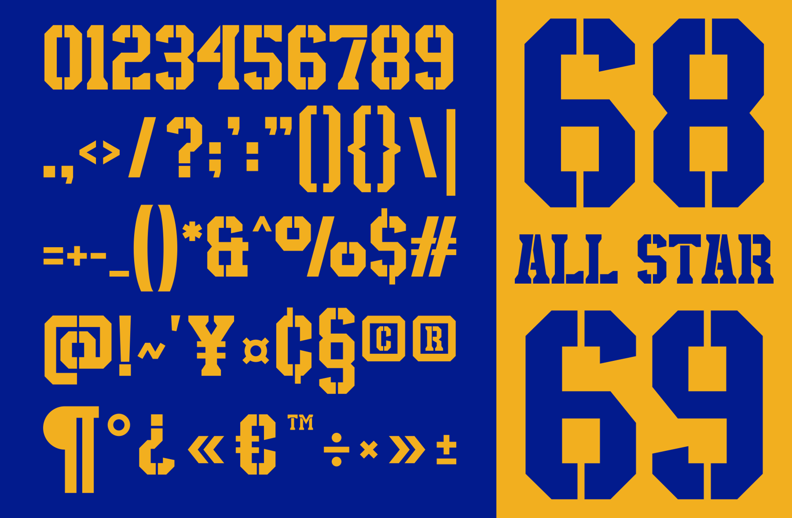Disway Stencil Slab Font