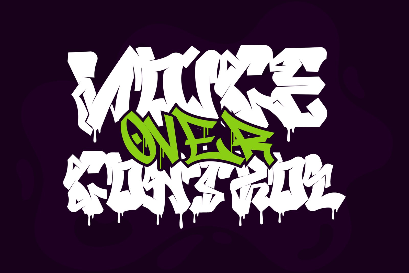 Melttrax – Urban Graffiti Font with Dripping Style