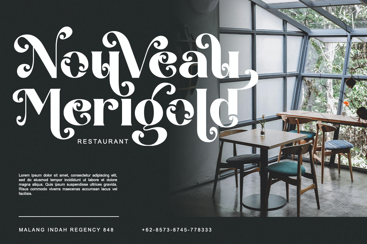 Jalibar - Decorative Font