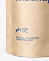 Kraft Paper Doy Pack Mockup
