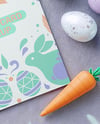 Minimal Easter Greeting Card Mockup