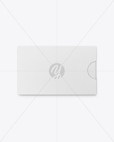 Credit Card w/ Paper Cardholder Mockup