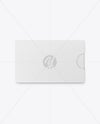Credit Card w/ Paper Cardholder Mockup