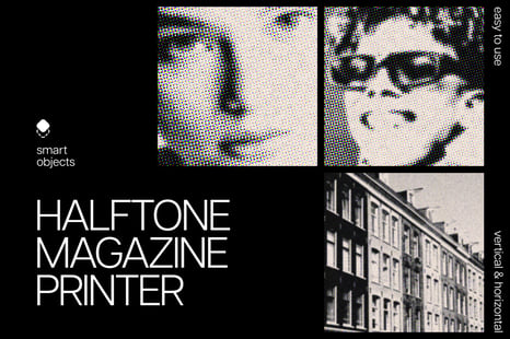 Retro Magazine Printer Effect - Add-Ons