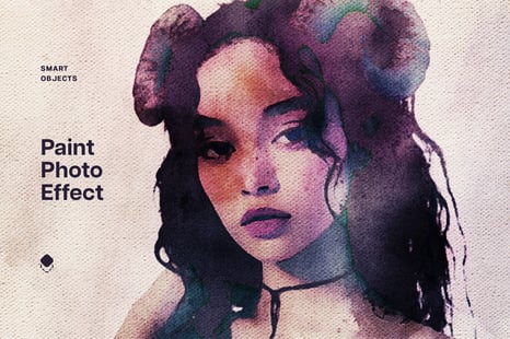 Watercolor Painted Photo Effect - Add-Ons