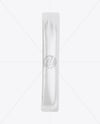 Matte Stick Sachet Mockup