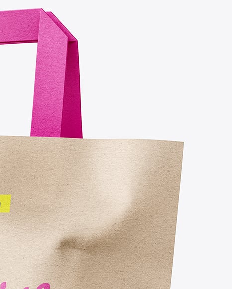 Kraft Paper Bag Mockup