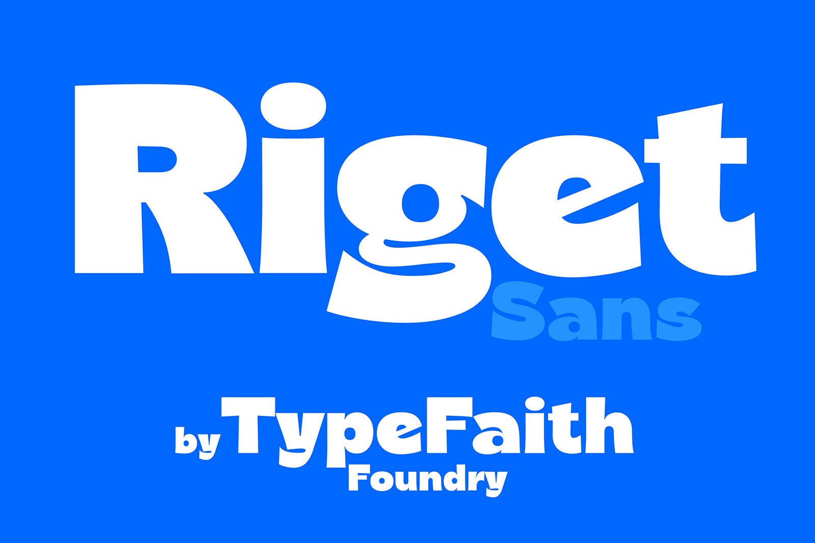 Riget Sans Font