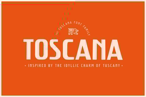 Toscana Font Family - Classic fonts
