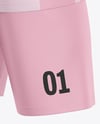 Kids Sports Kit Mockup - Back Half Side View