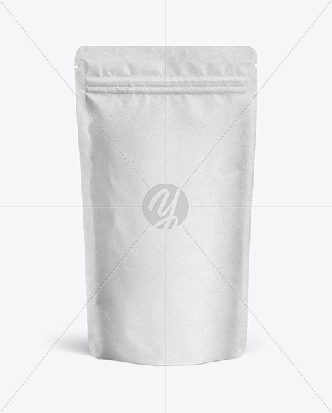 Kraft Stand-up Pouch Mockup