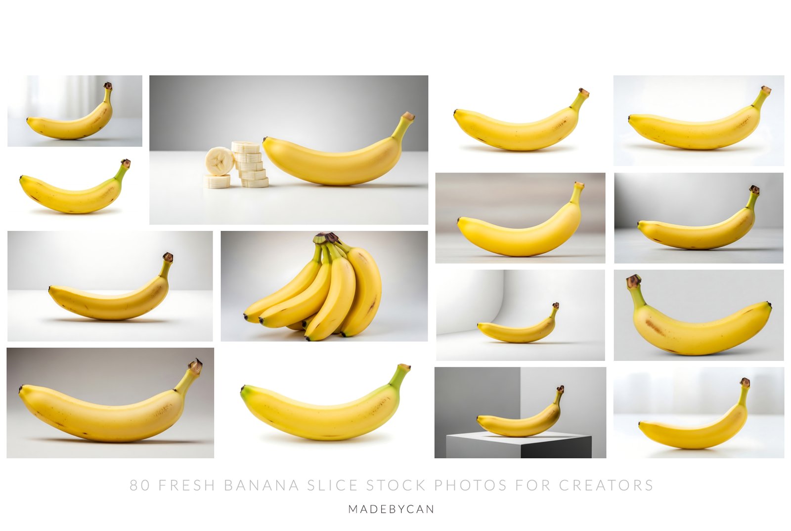 80 Fresh Banana Slice Stock Photos for Creators
