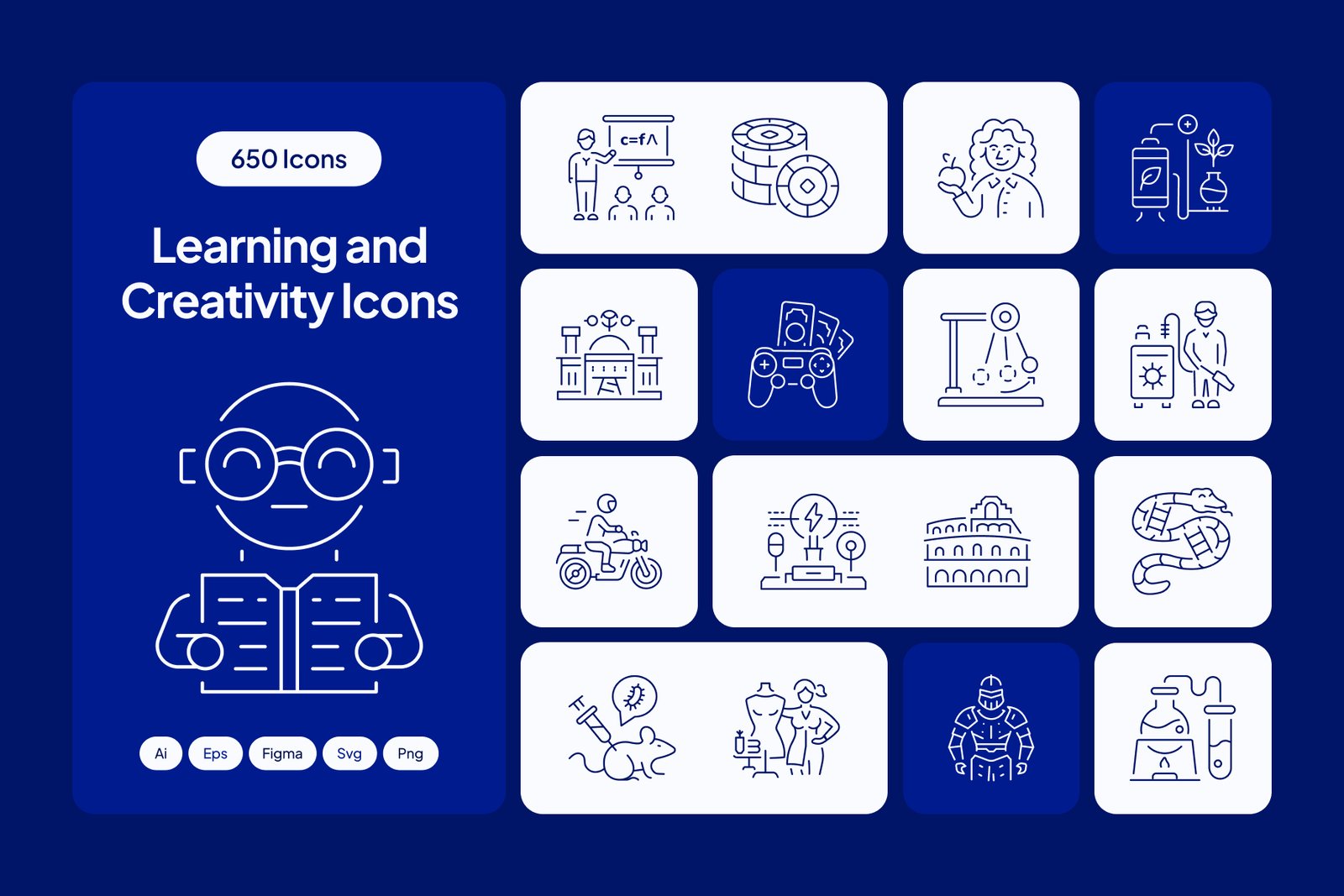 Learning and Creativity Icon