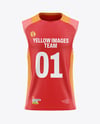 Training Sleeveless Jersey Mockup - Front View