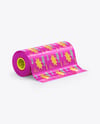 Metallic Film Roll Mockup