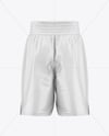 Boxing Shorts Mockup - Back View