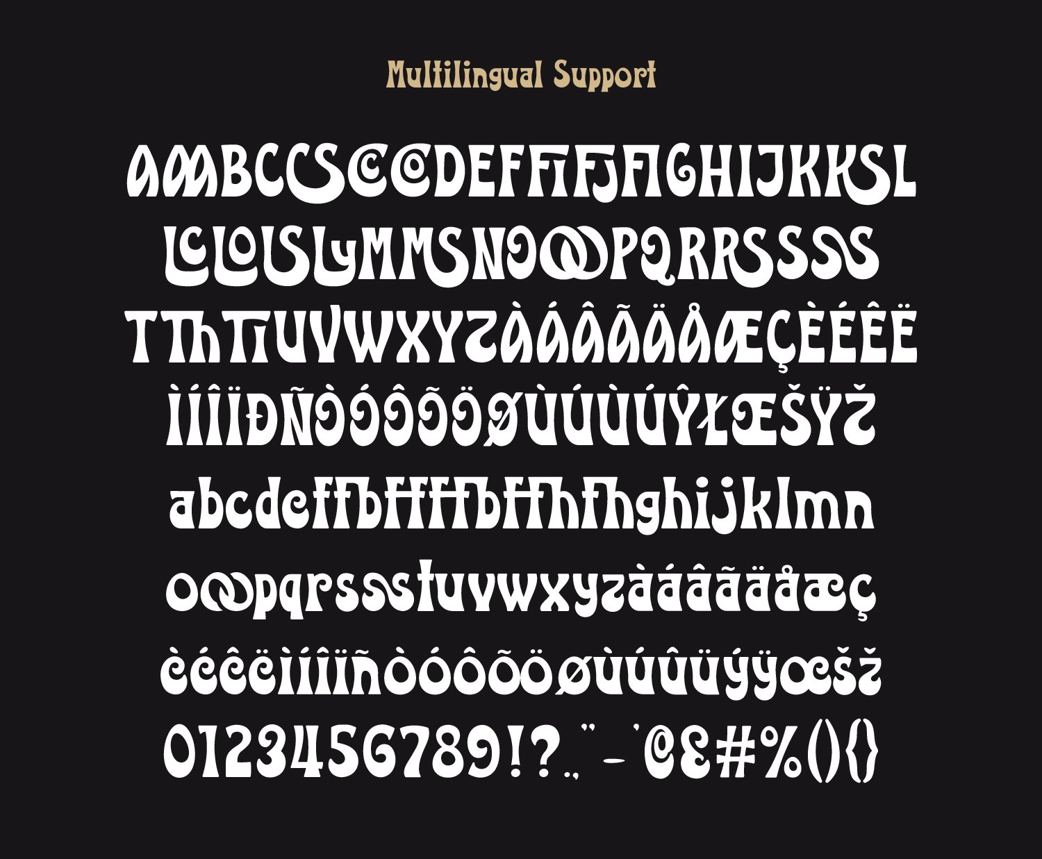 BLOOMER - Psychedelic Font