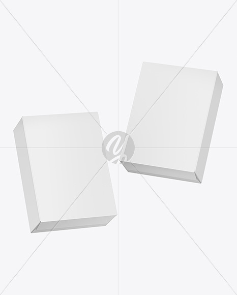 Two Paper Boxes Mockup