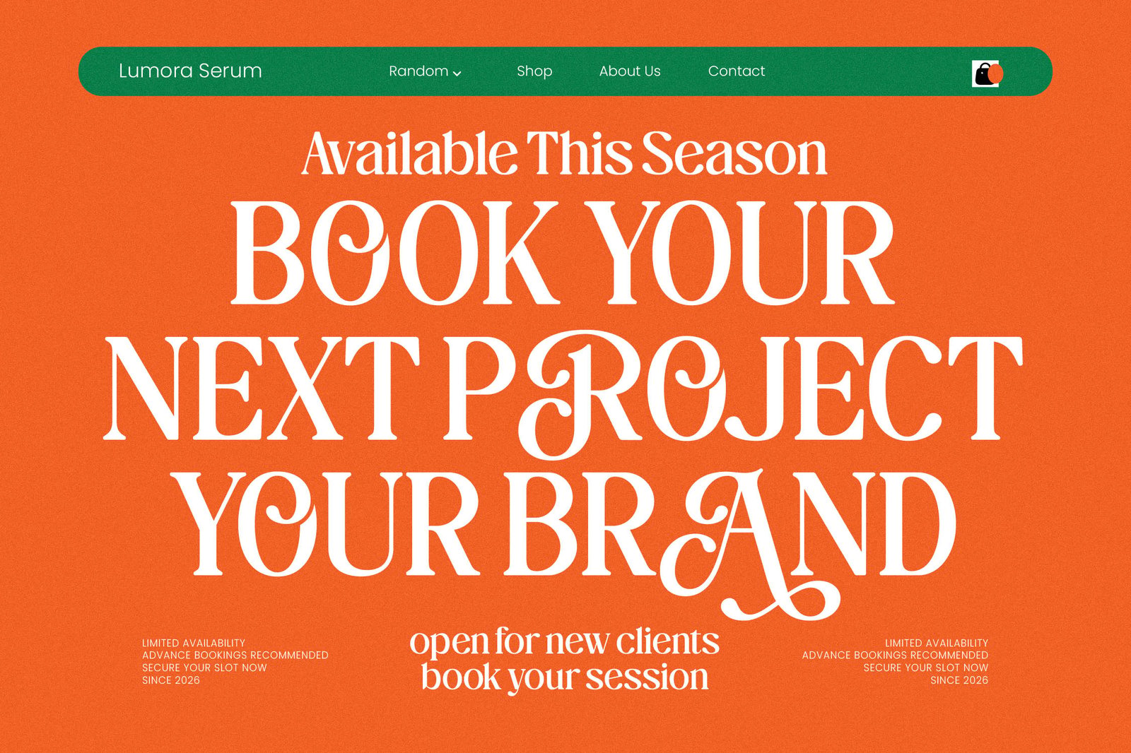 The Daily Midtones Decorative Serif