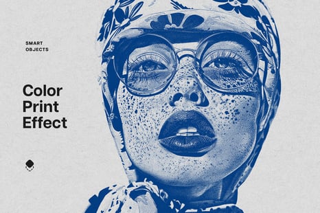 Color Print Photo Effect - Photocopy photo effect