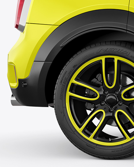 Hatchback Mockup - Side View