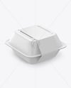 Lunch Box Mockup - Top Side View