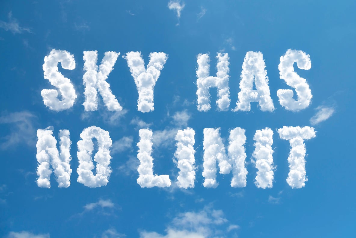 Puffy Clouds Font