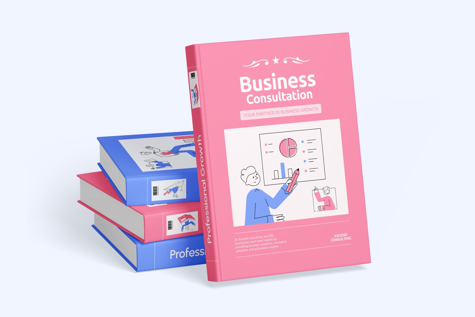 Professional Growth Illustration Set