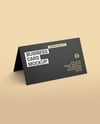 Paper Business Card Mockup