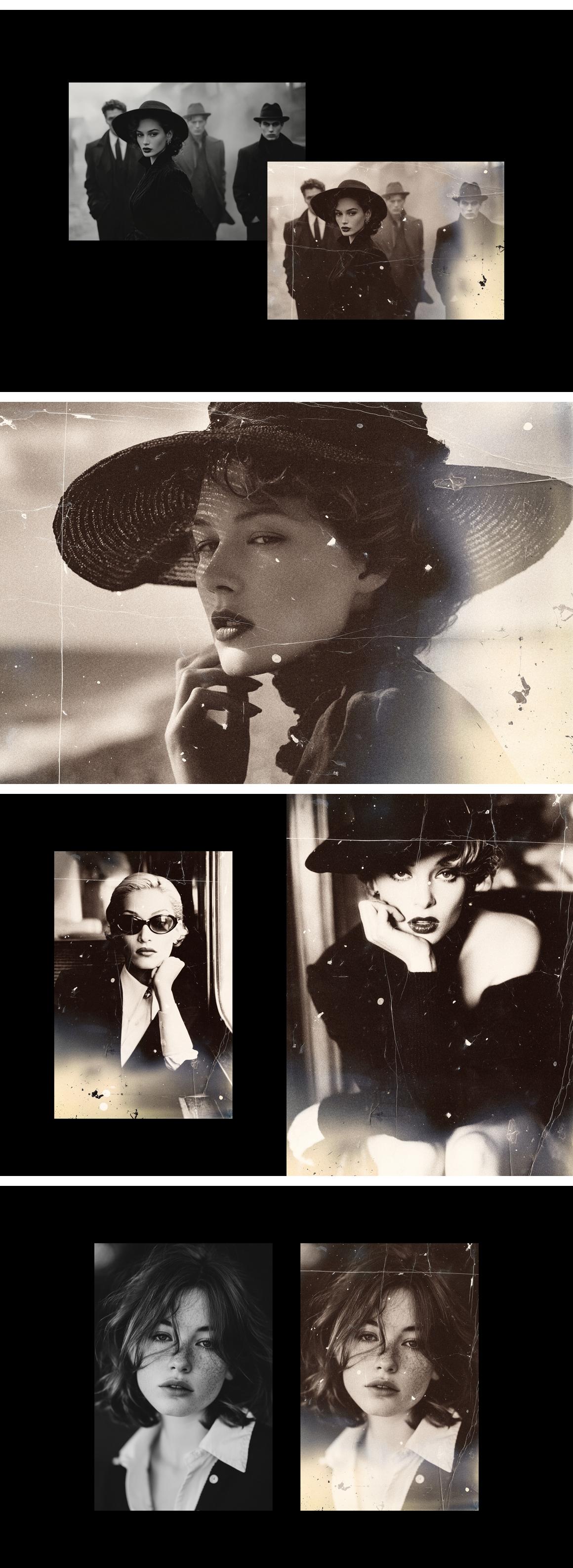 Worn Vintage Photo Effect