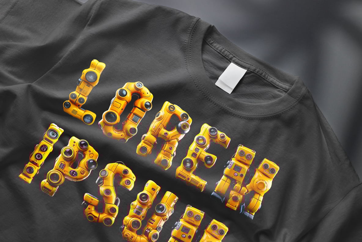 Yellow Robot Font